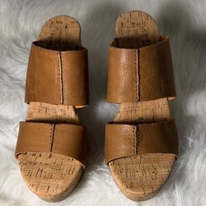 Brown Leather Women's Sandals
